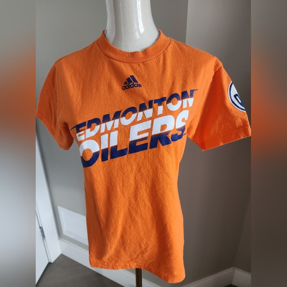 Orange Edmonton Oilers Tshirt - Picture 1 of 6